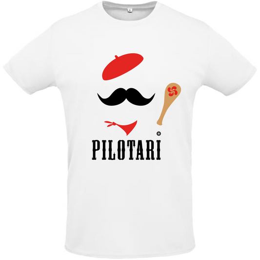 T-shirt MOVEMBER Ole! pilotari mustache